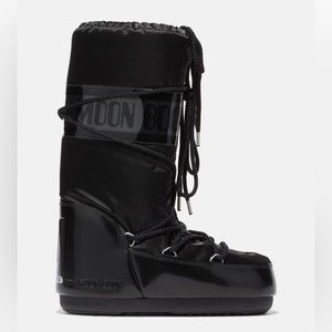 Moon Boots Icon Glance Satin in Black